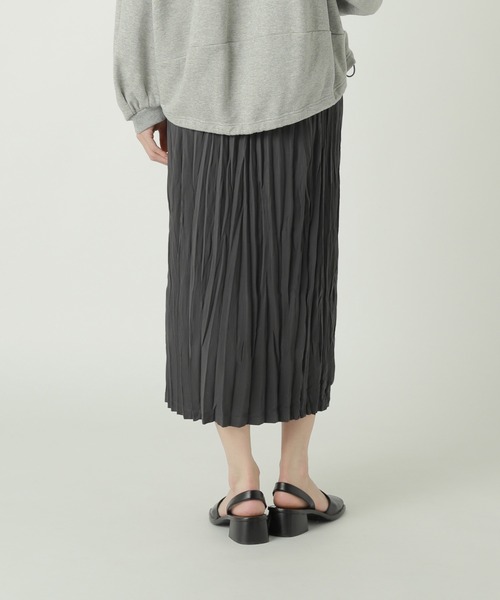 ZUCCa(ズッカ)の「WASHER PLEATS / S(スカート・レディース・ピンク/オフホワイト/チャコールグレー・M size)」の5枚目の写真