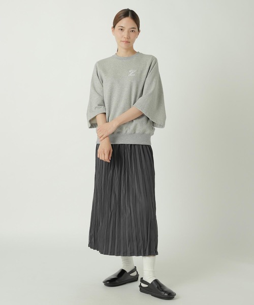 ZUCCa(ズッカ)の「WASHER PLEATS / S(スカート・レディース・ピンク/オフホワイト/チャコールグレー・M size)」の14枚目の写真