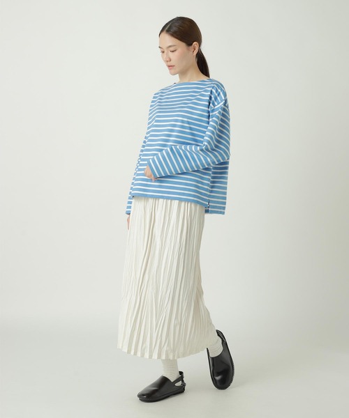 ZUCCa(ズッカ)の「WASHER PLEATS / S(スカート・レディース・ピンク/オフホワイト/チャコールグレー・M size)」の9枚目の写真