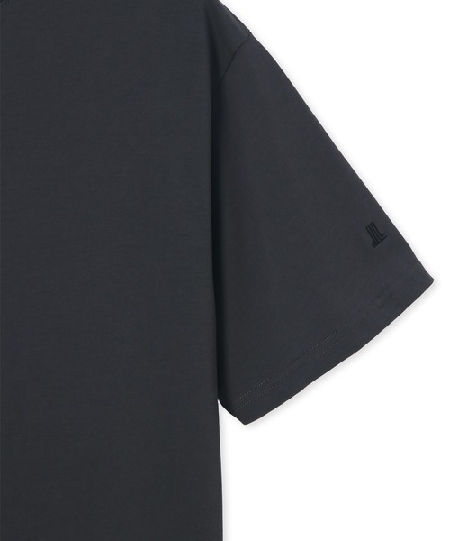 LANVIN en Bleu(ランバンオンブルー)の「シルキータッチ Vネック Tシャツ(Tシャツ/カットソー・メンズ・チャコールグレー/ブラック/ホワイト・46/48/50/52)」の18枚目の写真