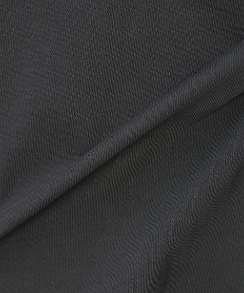 LANVIN en Bleu(ランバンオンブルー)の「シルキータッチ Vネック Tシャツ(Tシャツ/カットソー・メンズ・チャコールグレー/ブラック/ホワイト・46/48/50/52)」の19枚目の写真