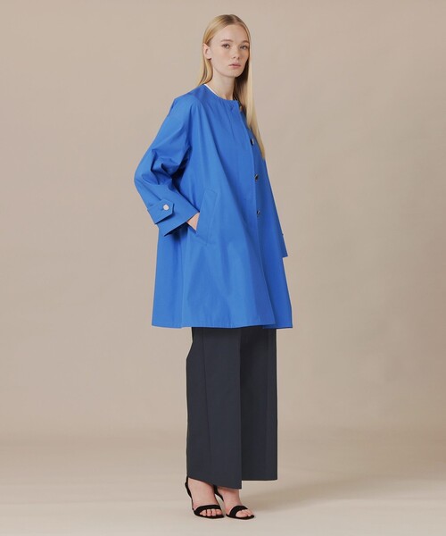 MACKINTOSH LONDON(マッキントッシュ ロンドン)の「コットンダブルクロスパンツ(その他パンツ・レディース・オフホワイト/ネイビー・38/36/40)」の6枚目の写真
