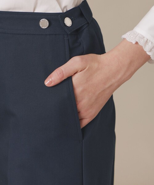 MACKINTOSH LONDON(マッキントッシュ ロンドン)の「コットンダブルクロスパンツ(その他パンツ・レディース・オフホワイト/ネイビー・38/36/40)」の10枚目の写真