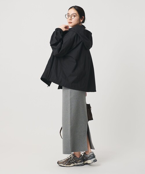 BEAUTY&YOUTH UNITED ARROWS（ビューティーアンドユースユナイテッドアローズ）の「【WEB限定】コットンナイロン フードブルゾン ウォッシャブル（ブルゾン・レディース・ナチュラル/ブラック/モカ・FREE）」の10枚目の写真