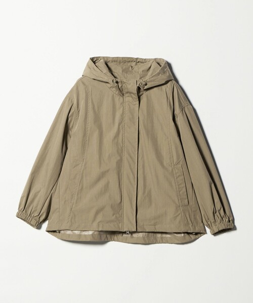 BEAUTY&YOUTH UNITED ARROWS（ビューティーアンドユースユナイテッドアローズ）の「【WEB限定】コットンナイロン フードブルゾン ウォッシャブル（ブルゾン・レディース・ナチュラル/ブラック/モカ・FREE）」の18枚目の写真