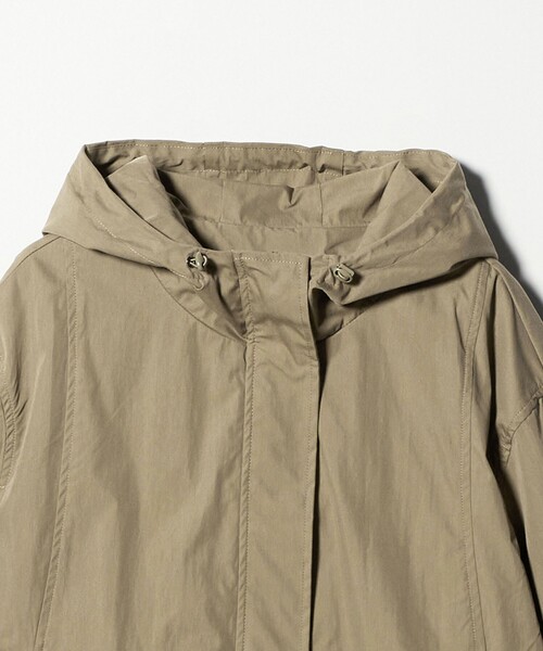 BEAUTY&YOUTH UNITED ARROWS（ビューティーアンドユースユナイテッドアローズ）の「【WEB限定】コットンナイロン フードブルゾン ウォッシャブル（ブルゾン・レディース・ナチュラル/ブラック/モカ・FREE）」の20枚目の写真