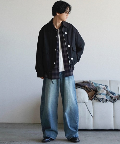 METAL TOGGLE TWILL DECK BLOUSON（ブルゾン）｜WYM LIDNM（ウィム