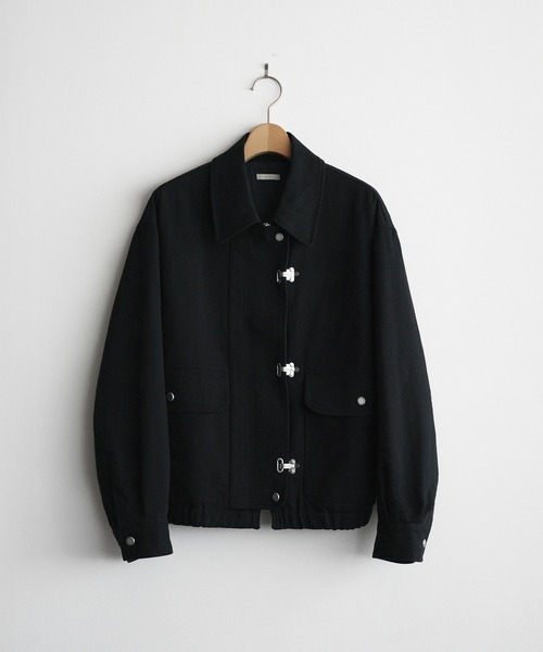 METAL TOGGLE TWILL DECK BLOUSON（ブルゾン）｜WYM LIDNM（ウィム