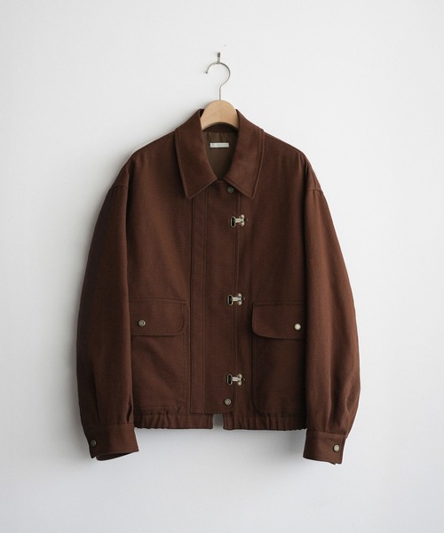 METAL TOGGLE TWILL DECK BLOUSON（ブルゾン）｜WYM LIDNM（ウィム