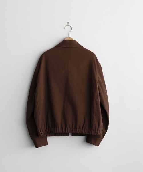 METAL TOGGLE TWILL DECK BLOUSON（ブルゾン）｜WYM LIDNM（ウィム