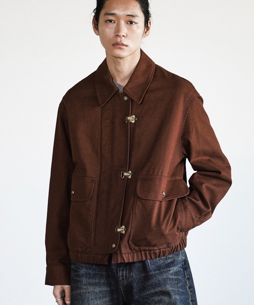 【wym】L TOGGLE TWILL DECK BLOUSON METAL TOGGLE TWILL DECK BLOUSON（ブルゾン）｜WYM LIDNM（ウィム