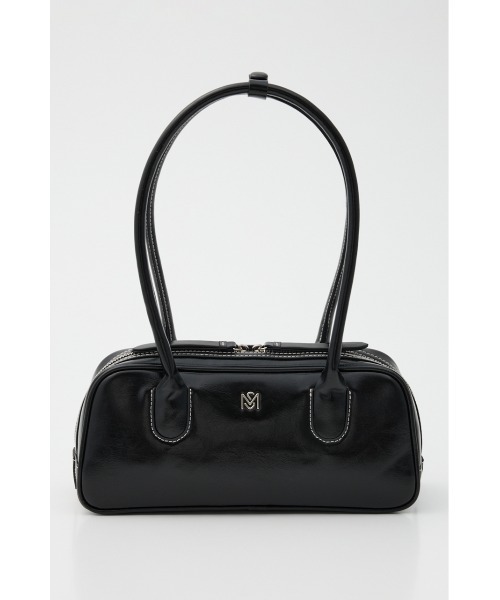 MOUSSY（マウジー）の「LANDSCAPE ボストンバッグ（ショルダーバッグ・レディース・ブラック/ライトブルー/ブラウン・FREE）」の4枚目の写真