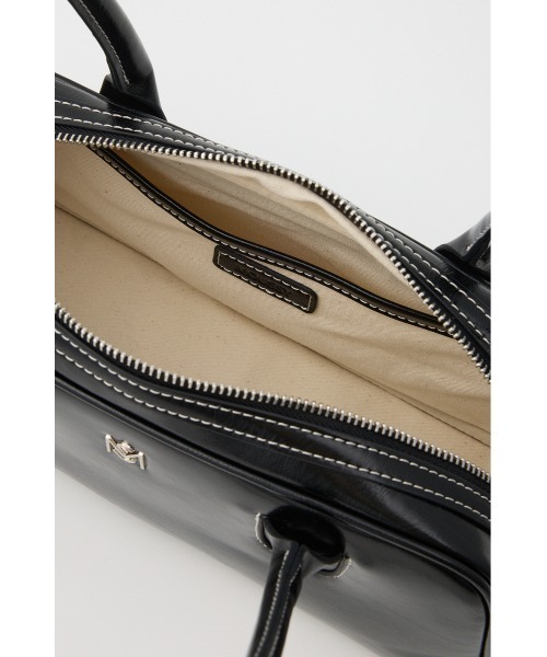 MOUSSY（マウジー）の「LANDSCAPE ボストンバッグ（ショルダーバッグ・レディース・ブラック/ライトブルー/ブラウン・FREE）」の10枚目の写真