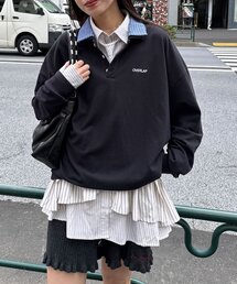 CIAOPANIC | レイヤードカラー鹿子ポロシャツ(Tシャツ/カットソー)