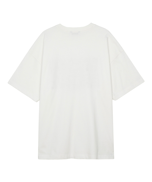 IDWS(アイドンワナセル)の「Mirage Index T-Shirt White(Tシャツ/カットソー・レディース・その他・0/1/2)」の3枚目の写真