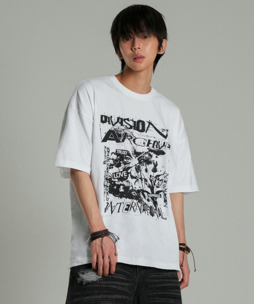 IDWS(アイドンワナセル)の「Mirage Index T-Shirt White(Tシャツ/カットソー・レディース・その他・0/1/2)」の7枚目の写真