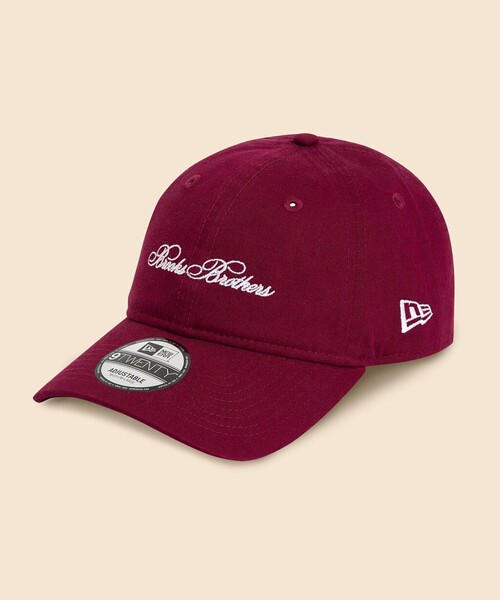 NEW ERA(ニューエラ)の「Brooks Brothers × New Era 9TWENTY(キャップ・メンズ・ブラウン/バーガンディー/レッド/ネイビー/パープル/ブラック/スカイブルー/ダークグリーン・FREE)」の8枚目の写真