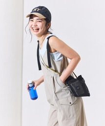 THOUSAND MILE（サウザンドマイル）の「THOUSAND MILE × FREAK'S STORE/サウザンドマイル 別注 UVカット カシュクール ワイドサロペット（サロペット/オーバーオール）」