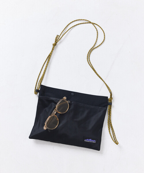 FREAK'S STORE(フリークスストア)の「THOUSAND MILE × FREAK'S STORE/サウザンドマイル 別注 UVカット カシュクール ワイドサロペット(サロペット/オーバーオール・レディース・ブラック/ベージュ・フリ-)」の10枚目の写真