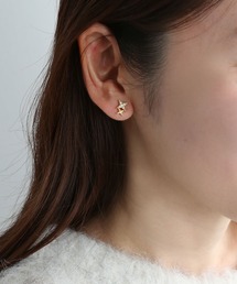 colleca la（コレカラ）の「[silver925]四芒星スタッドピアス〈金属アレルギー対応〉（ピアス（両耳用））」