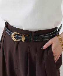 COLLAGE GALLARDAGALANTE | PAPILLONNER/リバーシブルステッチベルト(ベルト)