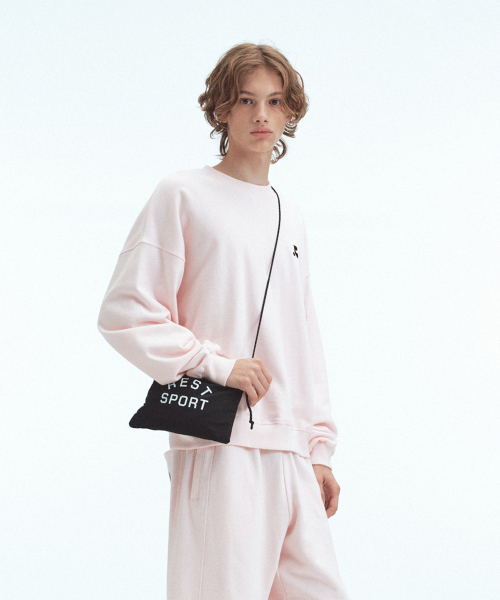 Rest&Recreation(レストアンドレクリエーション)の「NET SACOCHE BAG - BLACK(メッセンジャーバッグ・メンズ・その他・ONE)」の5枚目の写真