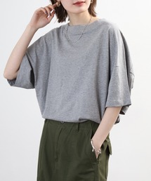 前後2WAY ビッグシルエット Tシャツ
