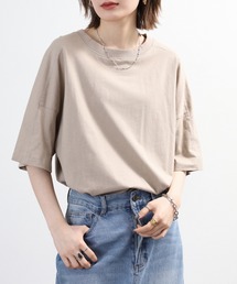 前後2WAY ビッグシルエット Tシャツ