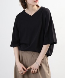 前後2WAY ビッグシルエット Tシャツ