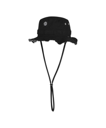 LMC( )��RAW EDGE CHECK BOONIE HAT black(�L���b�v)