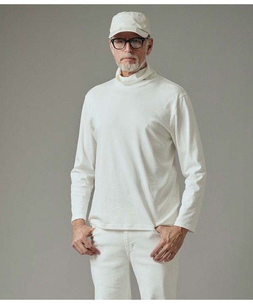 junhashimoto（ジュンハシモト）の「LOOSE NECK L/S（Tシャツ/カットソー・メンズ・ホワイト/ブラック・4/5/2/3）」の9枚目の写真