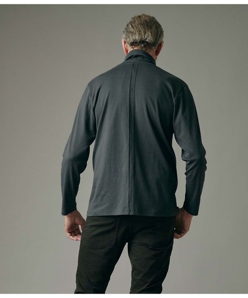 junhashimoto（ジュンハシモト）の「LOOSE NECK L/S（Tシャツ/カットソー・メンズ・ホワイト/ブラック・4/5/2/3）」の12枚目の写真