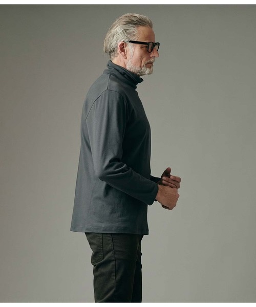 junhashimoto（ジュンハシモト）の「LOOSE NECK L/S（Tシャツ/カットソー・メンズ・ホワイト/ブラック・4/5/2/3）」の13枚目の写真