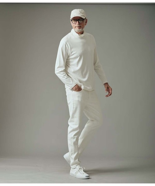 junhashimoto（ジュンハシモト）の「LOOSE NECK L/S（Tシャツ/カットソー・メンズ・ホワイト/ブラック・4/5/2/3）」の15枚目の写真