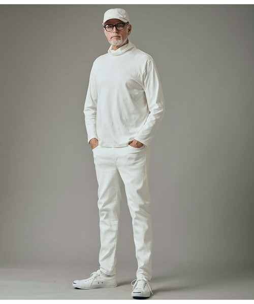 junhashimoto（ジュンハシモト）の「LOOSE NECK L/S（Tシャツ/カットソー・メンズ・ホワイト/ブラック・4/5/2/3）」の16枚目の写真