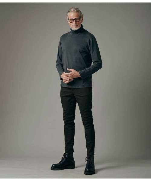 junhashimoto（ジュンハシモト）の「LOOSE NECK L/S（Tシャツ/カットソー・メンズ・ホワイト/ブラック・4/5/2/3）」の14枚目の写真