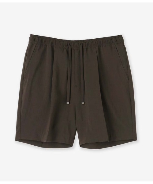 junhashimoto(ジュンハシモト)の「USO LINEN SHORTS(その他パンツ・メンズ・ブラウン・3/2)」の1枚目の写真
