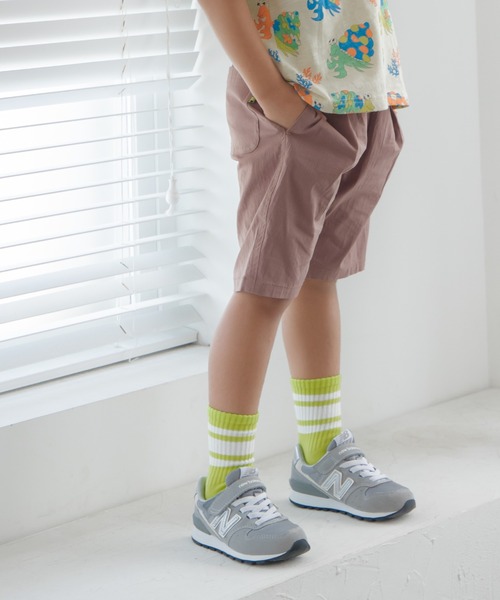 MAKE YOUR DAY(メイクユアデイ)の「ベーシックストレッチタックパンツ■80~140cm(その他パンツ・キッズ・ブラウン/ブラック/イエロー/ベージュ・140/130/120/90/110/100/80)」の1枚目の写真