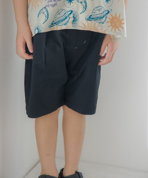 MAKE YOUR DAY(メイクユアデイ)の「ベーシックストレッチタックパンツ■80~140cm(その他パンツ・キッズ・ブラウン/ブラック/イエロー/ベージュ・140/130/120/90/110/100/80)」の2枚目の写真