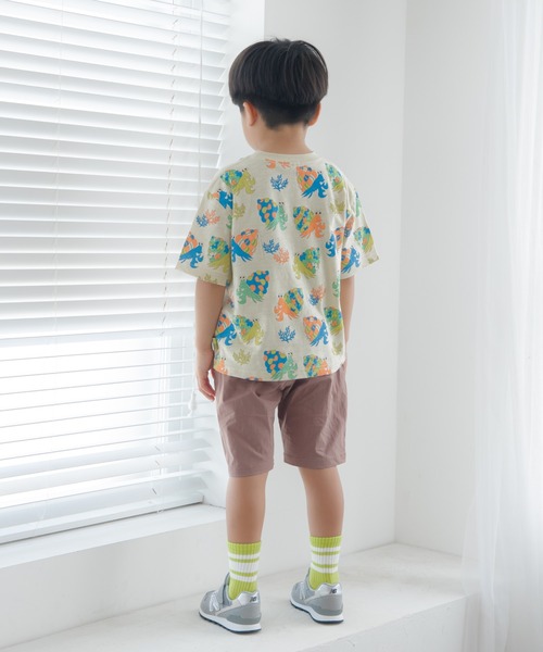 MAKE YOUR DAY(メイクユアデイ)の「ベーシックストレッチタックパンツ■80~140cm(その他パンツ・キッズ・ブラウン/ブラック/イエロー/ベージュ・140/130/120/90/110/100/80)」の6枚目の写真