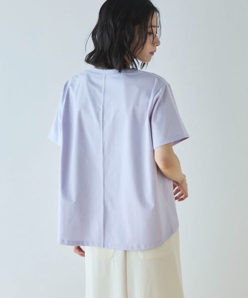 Doux archives(ドゥアルシーヴ)の「カットワーク刺繍Tee(Tシャツ/カットソー・レディース・ラベンダー/ブラック/オフホワイト・FREE)」の20枚目の写真