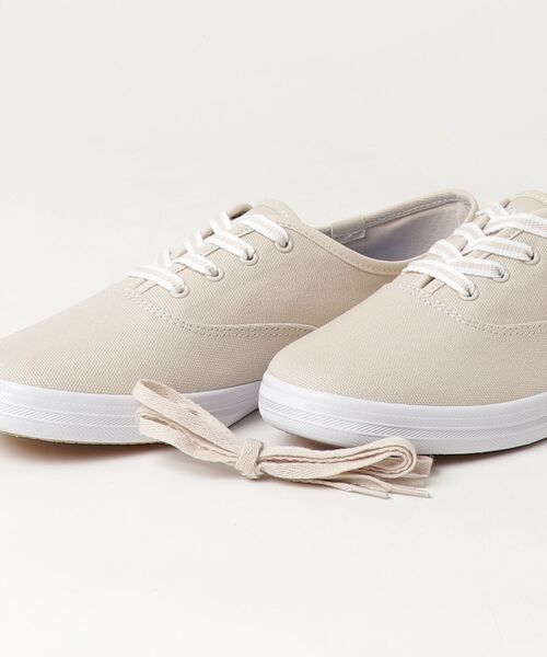 Keds（ケッズ）の「Keds ケッズ チャンピオン キャンバス ナチュラルホワイト（スニーカー・レディース・オフホワイト・22.5cm/23.0cm/23.5cm/24.0cm/24.5cm/25.0cm）」の10枚目の写真