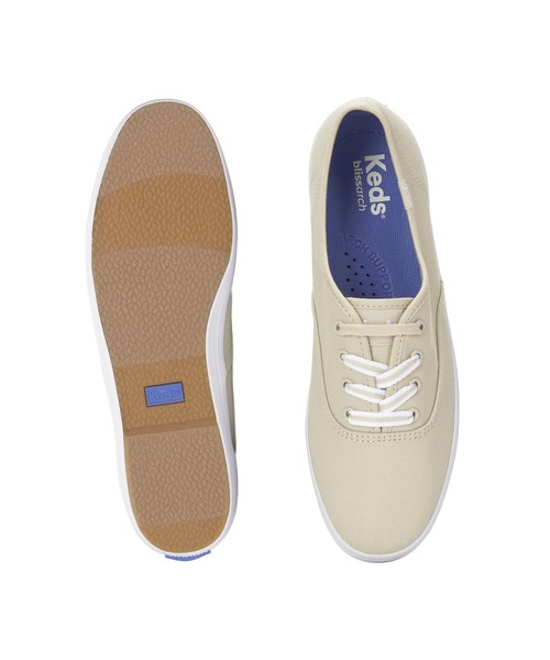 Keds（ケッズ）の「Keds ケッズ チャンピオン キャンバス ナチュラルホワイト（スニーカー・レディース・オフホワイト・22.5cm/23.0cm/23.5cm/24.0cm/24.5cm/25.0cm）」の5枚目の写真