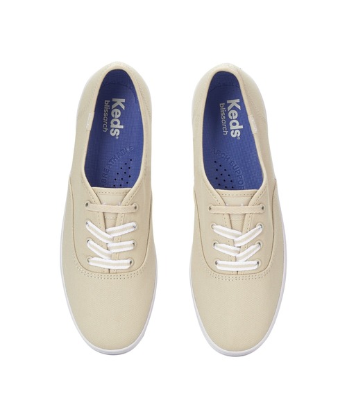 Keds（ケッズ）の「Keds ケッズ チャンピオン キャンバス ナチュラルホワイト（スニーカー・レディース・オフホワイト・22.5cm/23.0cm/23.5cm/24.0cm/24.5cm/25.0cm）」の3枚目の写真