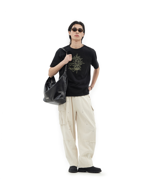 DEFGARMENTS（デフグラメンツ）の「SPREAD HEART T-SHIRTS [BLACK]（Tシャツ/カットソー・レディース・その他・F）」の2枚目の写真