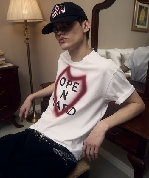 OY（オーワイ）の「『OY/オーワイ』SPRAY HEART TEE/スプレーハートTシャツ（Tシャツ/カットソー・メンズ・ホワイト/グレー・L/M）」の15枚目の写真