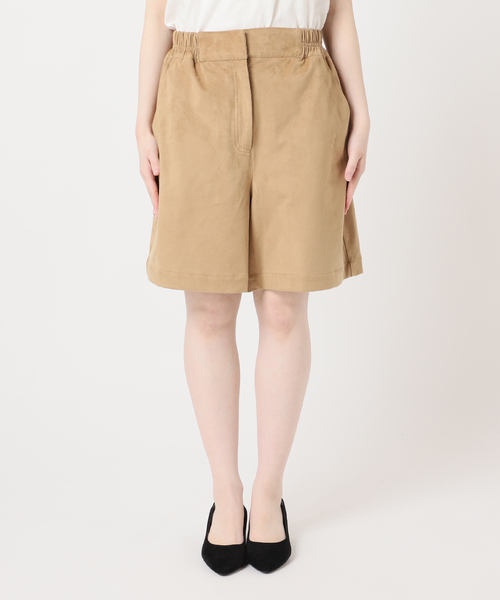 journal standard L'essage（ジャーナルスタンダードレサージュ）の「【URBAN CODE/アーバンコード】 Faux Suede：ショーツ（その他パンツ・レディース・キャメル・SMALL）」の7枚目の写真
