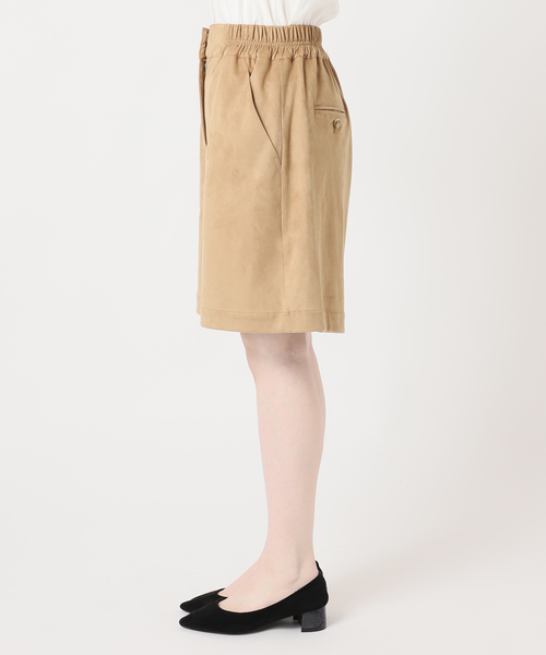 journal standard L'essage（ジャーナルスタンダードレサージュ）の「【URBAN CODE/アーバンコード】 Faux Suede：ショーツ（その他パンツ・レディース・キャメル・SMALL）」の8枚目の写真