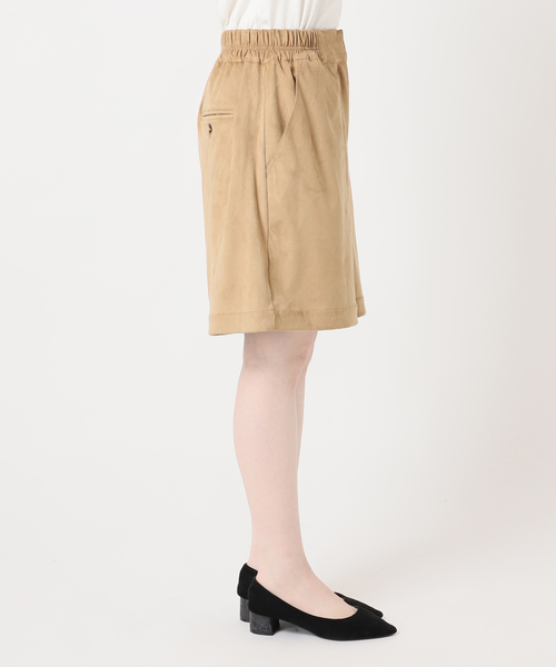 journal standard L'essage（ジャーナルスタンダードレサージュ）の「【URBAN CODE/アーバンコード】 Faux Suede：ショーツ（その他パンツ・レディース・キャメル・SMALL）」の10枚目の写真