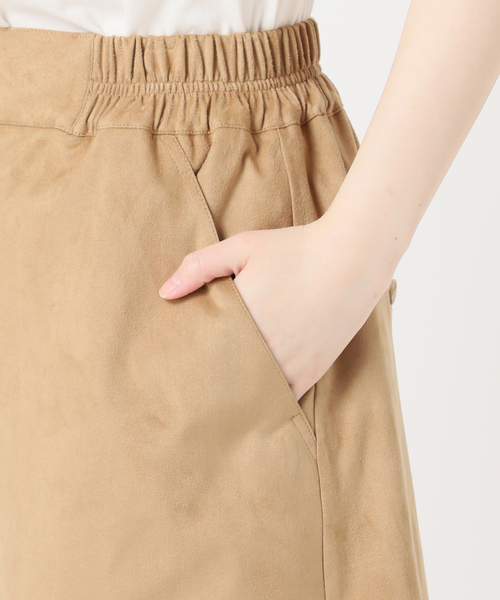 journal standard L'essage（ジャーナルスタンダードレサージュ）の「【URBAN CODE/アーバンコード】 Faux Suede：ショーツ（その他パンツ・レディース・キャメル・SMALL）」の13枚目の写真